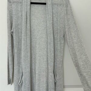 Express Heather Gray Women's Cardigan